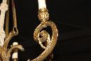 French Bronze Chandelier