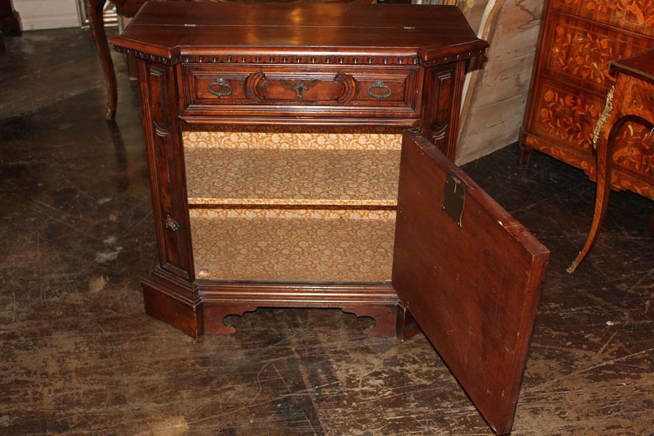 Italian Walnut Bureau Chest