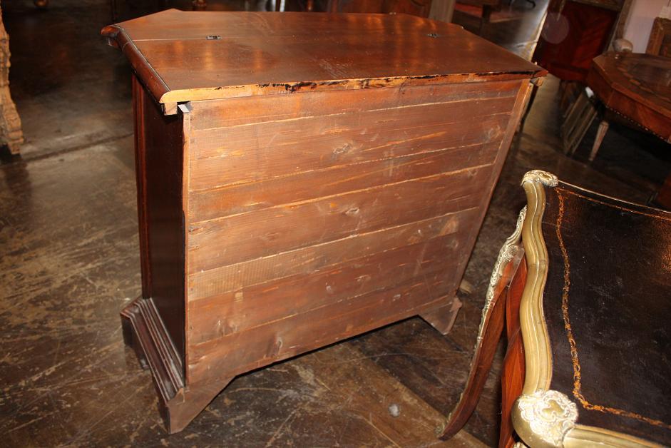 Italian Walnut Bureau Chest