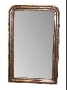 Silver Louis Philippe Mirror