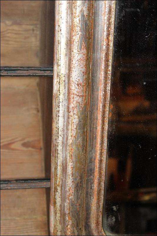 Silver Louis Philippe Mirror