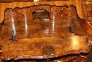 Italian Burl Walnut Bureau