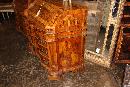 Italian Burl Walnut Bureau