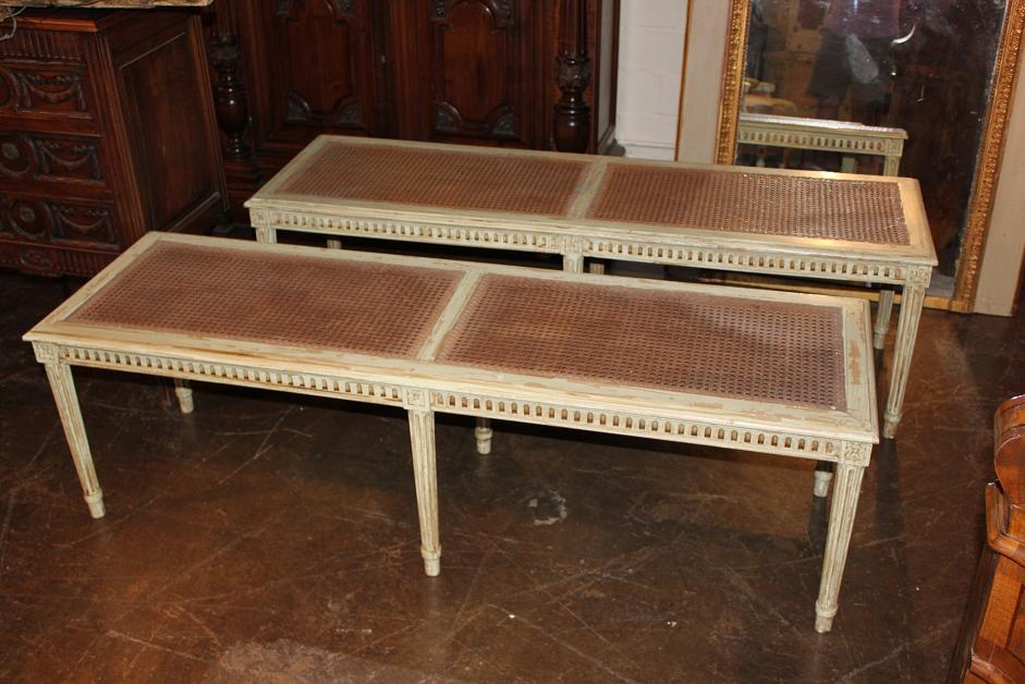 Pair Louis XVI Benches