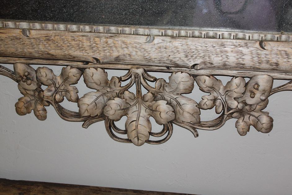 Swiss Carved Mirror