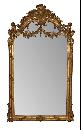 French Giltwood Cherub Mirror