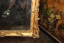 French Giltwood Cherub Mirror