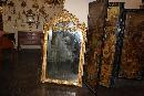French Giltwood Cherub Mirror
