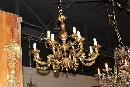 French Bronze Chandelier