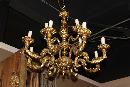 French Bronze Chandelier