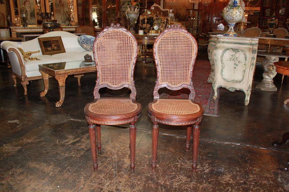 Petite Pair Side Chairs