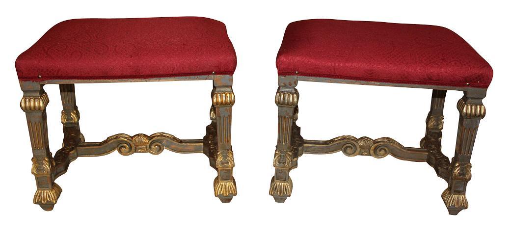 Pair Italian Benches