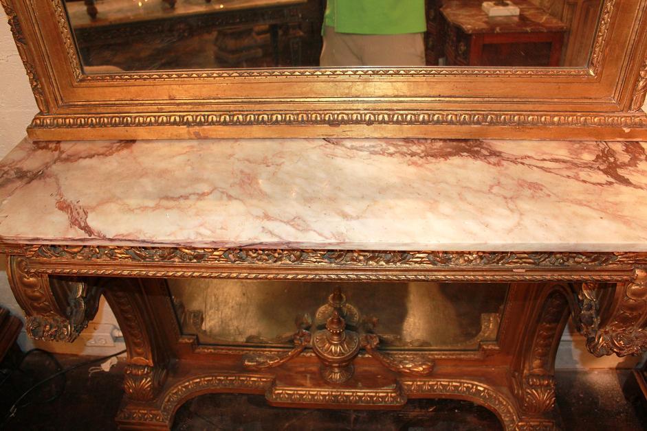 Italian Console & Mirror