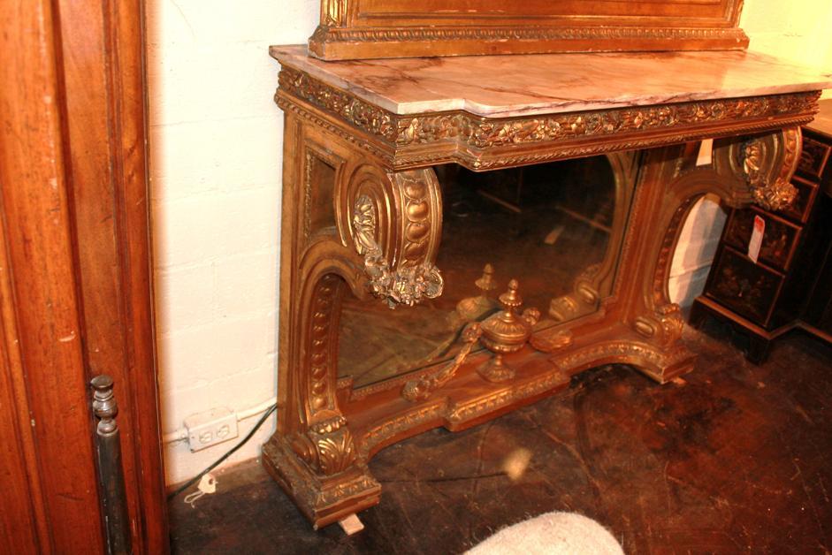 Italian Console & Mirror