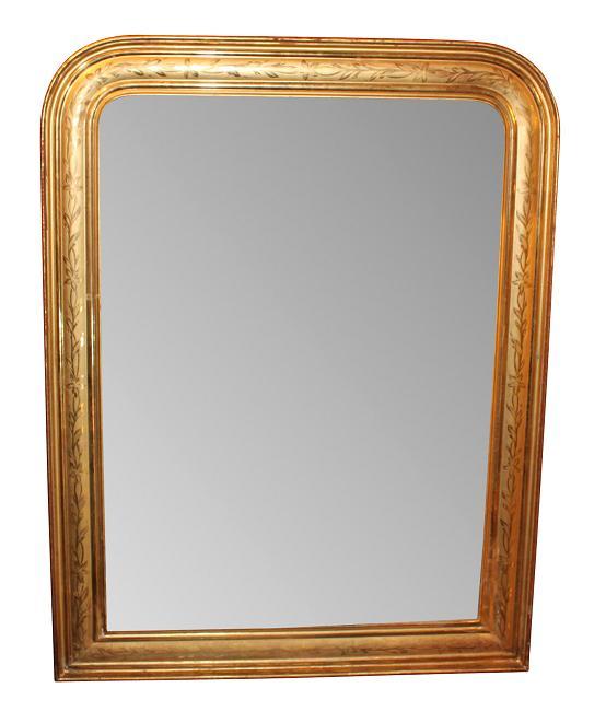 Gold Louis Philippe Mirror