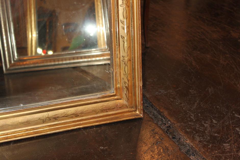 Gold Louis Philippe Mirror
