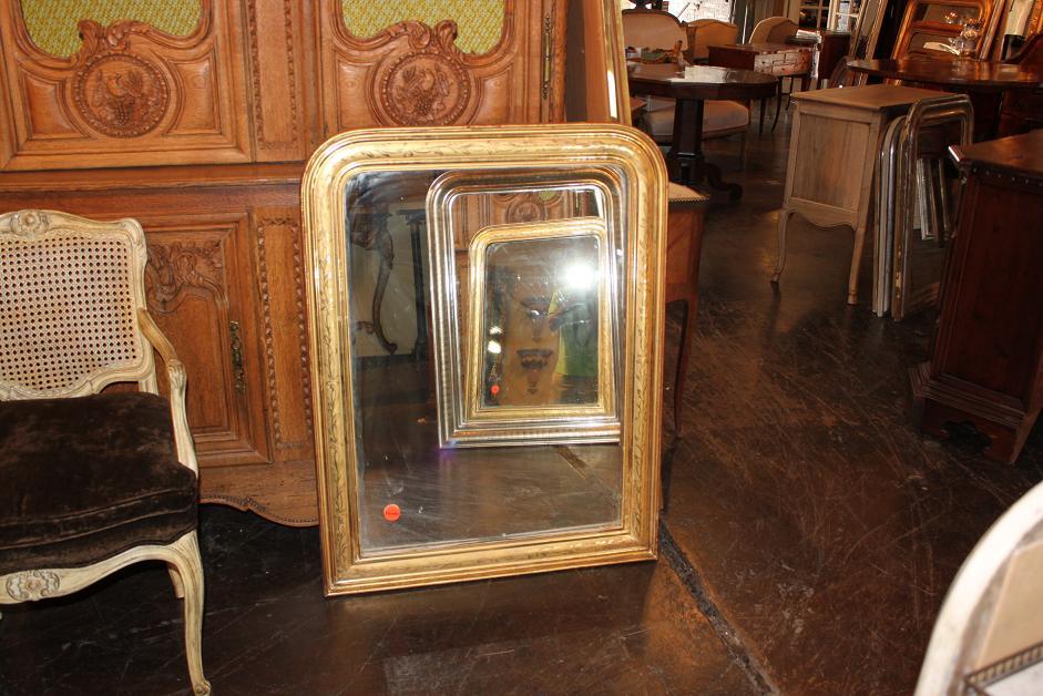 Gold Louis Philippe Mirror