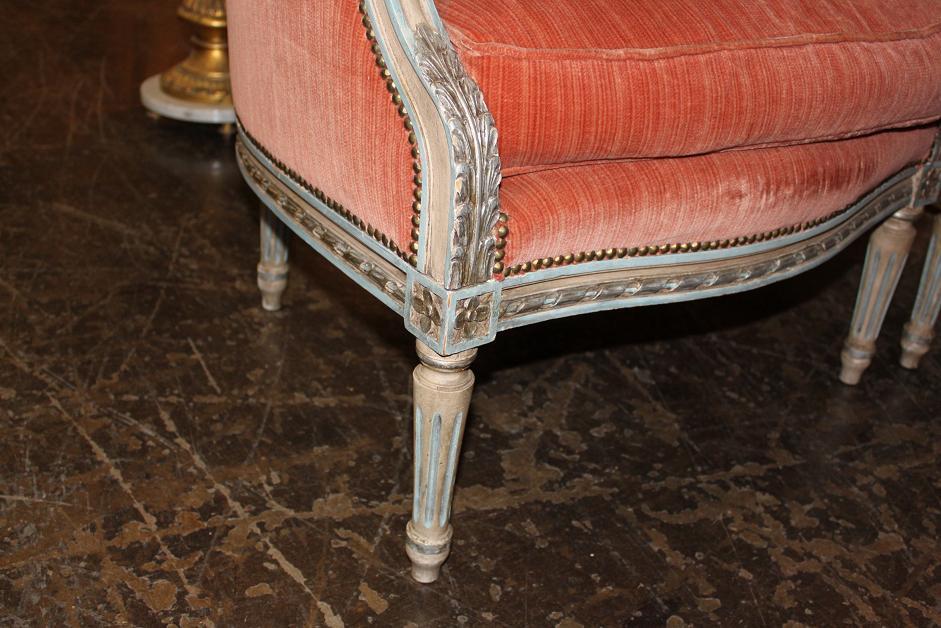 Pair Italian Painted Armchairs
