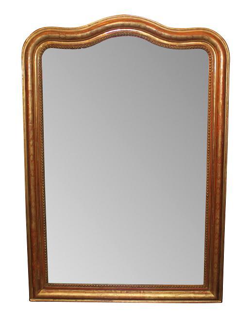 Louis Philippe Arched Top Mirror