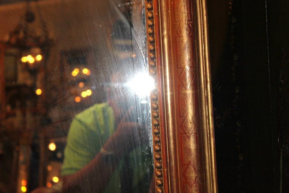 Louis Philippe Arched Top Mirror