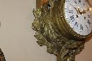 French Bronze Cartel Clock