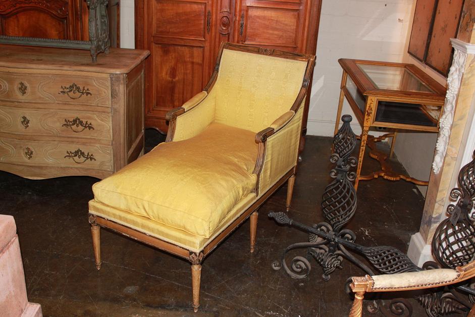 French Directoire Chaise Lounge