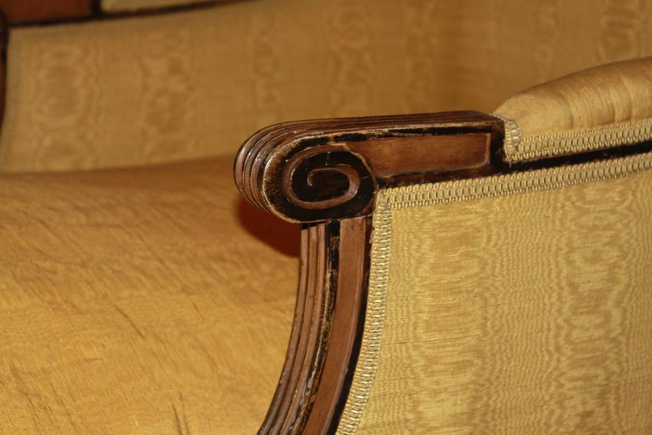 French Directoire Chaise Lounge