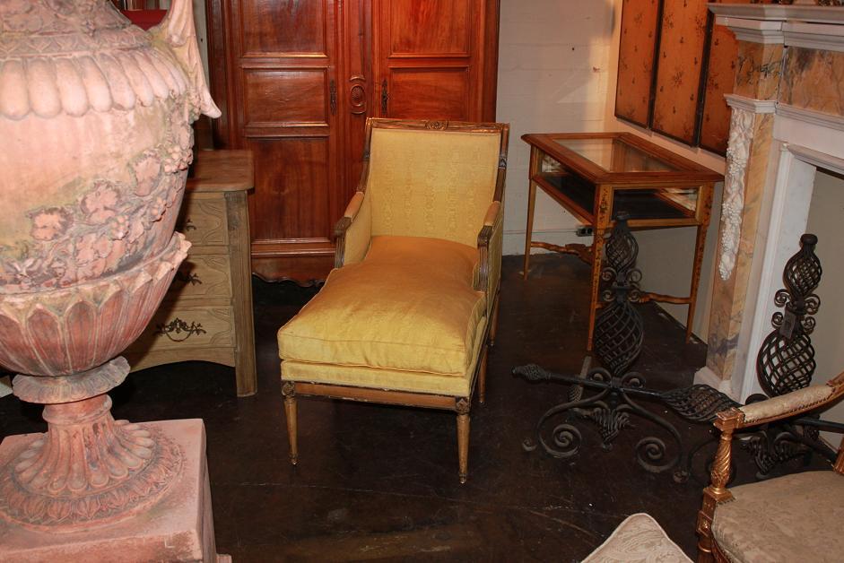 French Directoire Chaise Lounge