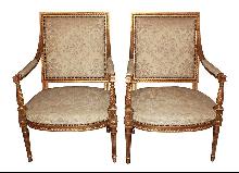 Pair Louis XVI Chairs