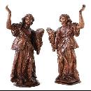 Pair 18th Century Italian Figures