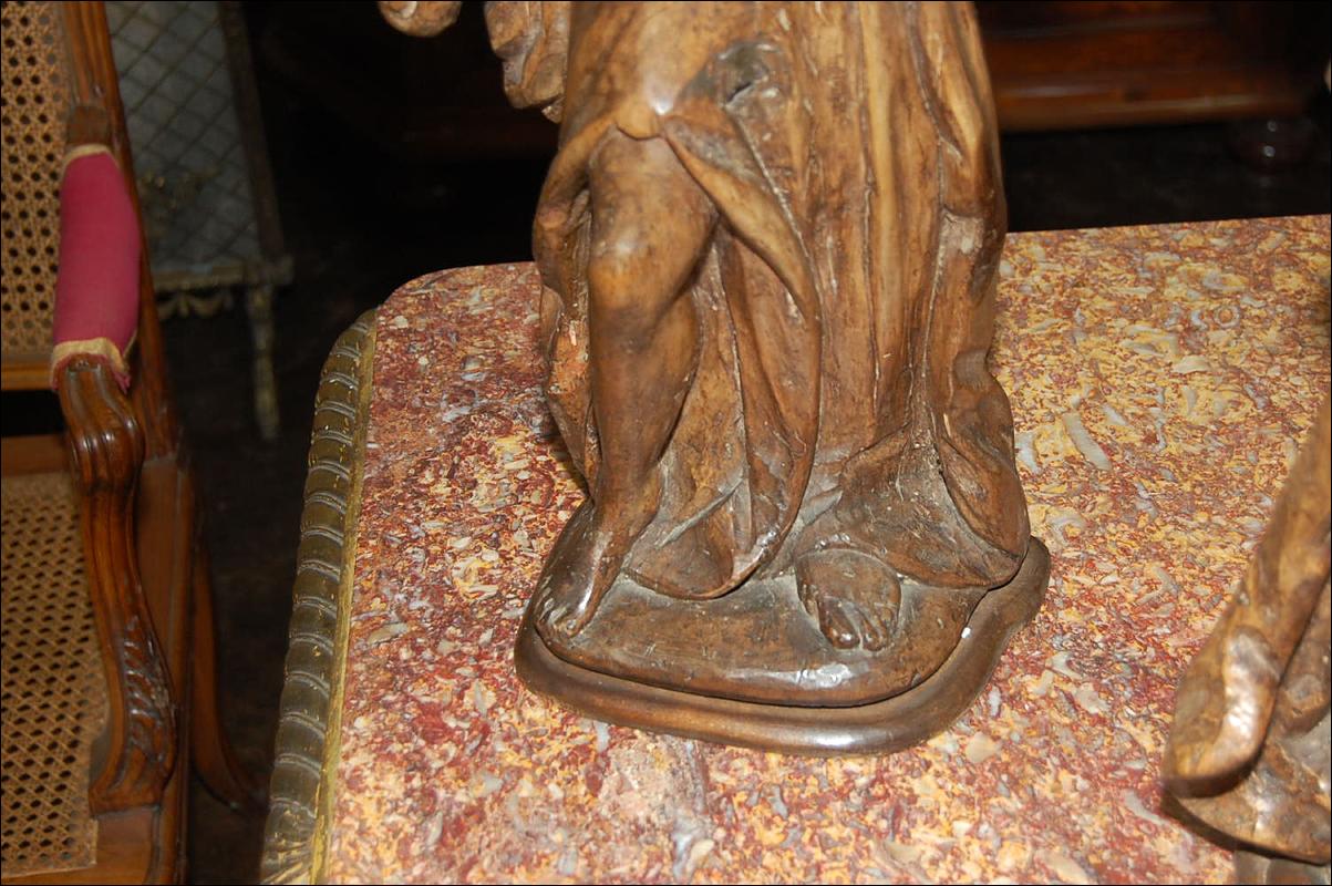 Pair 18th Century Italian Figures
