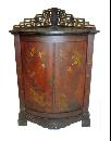 Antique Oriental Corner Cabinet