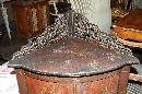 Antique Oriental Corner Cabinet