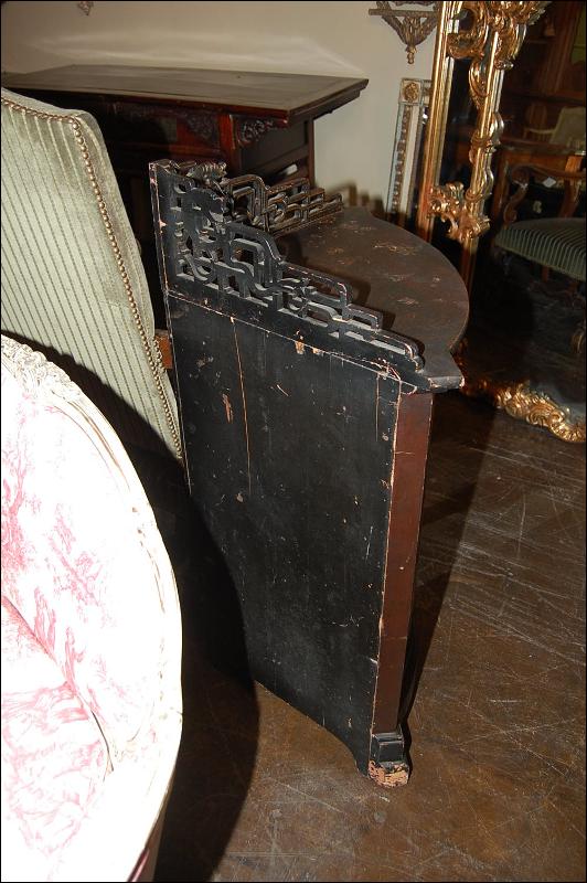 Antique Oriental Corner Cabinet