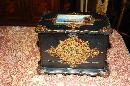 English Lacquered Stationary Box
