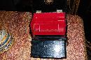 English Lacquered Stationary Box