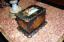 English Lacquered Stationary Box