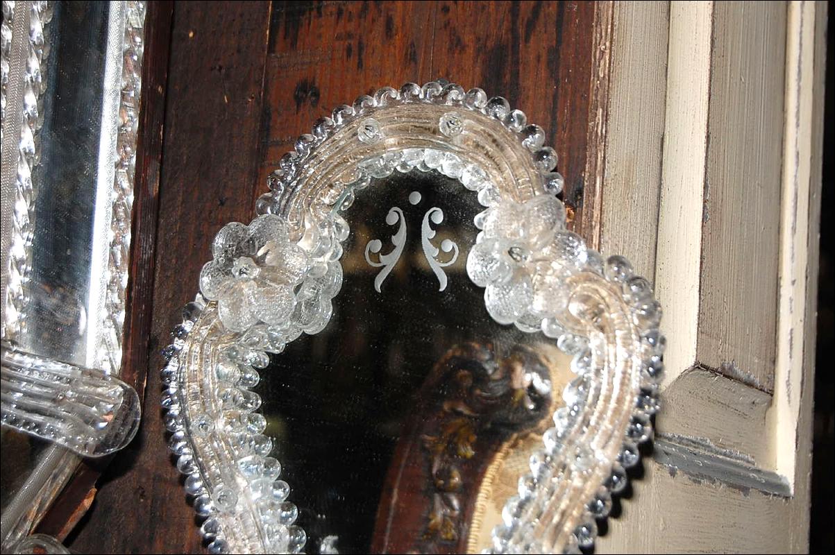 Petite Pair Venetian Style Sconces