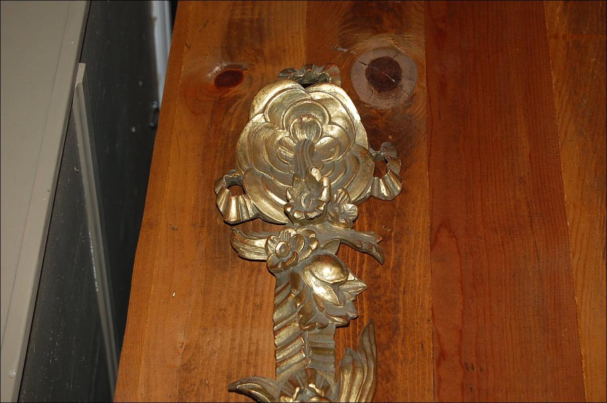 Pair Italian Giltwood Sconces