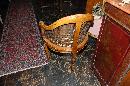 French Caned Corner Chair