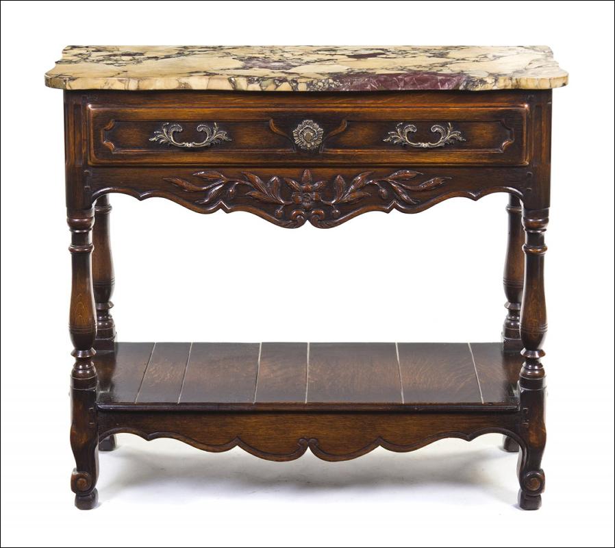 Continental Oak Dessert Table