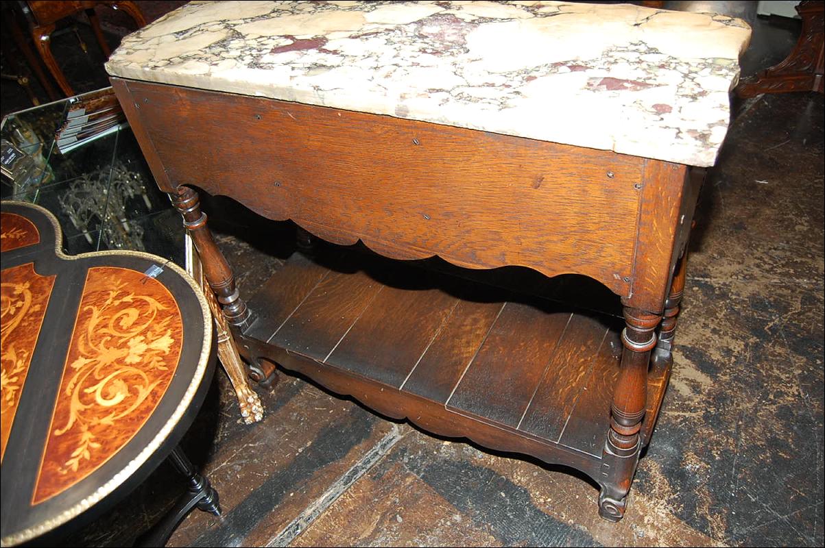 Continental Oak Dessert Table