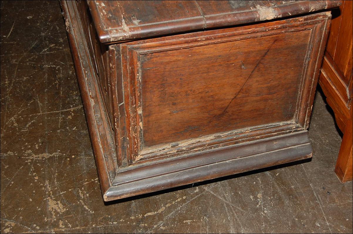 18th Century Italian Carved Trunk