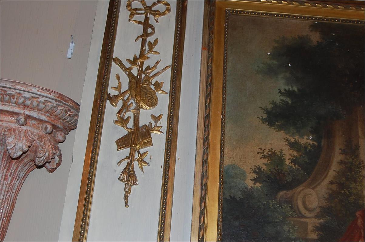 Large Louis XVI Trumeau Mirror