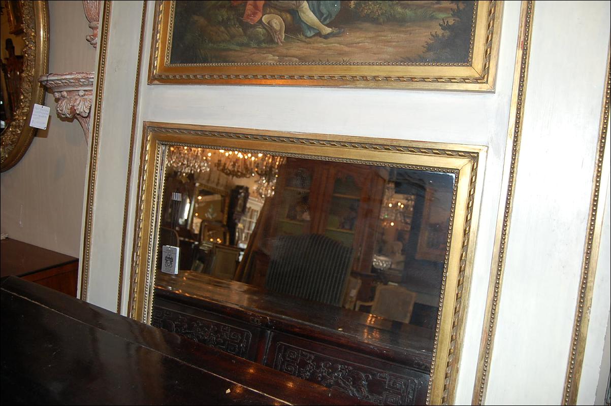 Large Louis XVI Trumeau Mirror