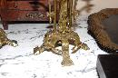 Pair Bronze Candelabra