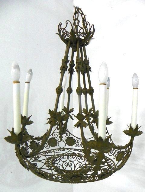 French Style Iron Chandelier