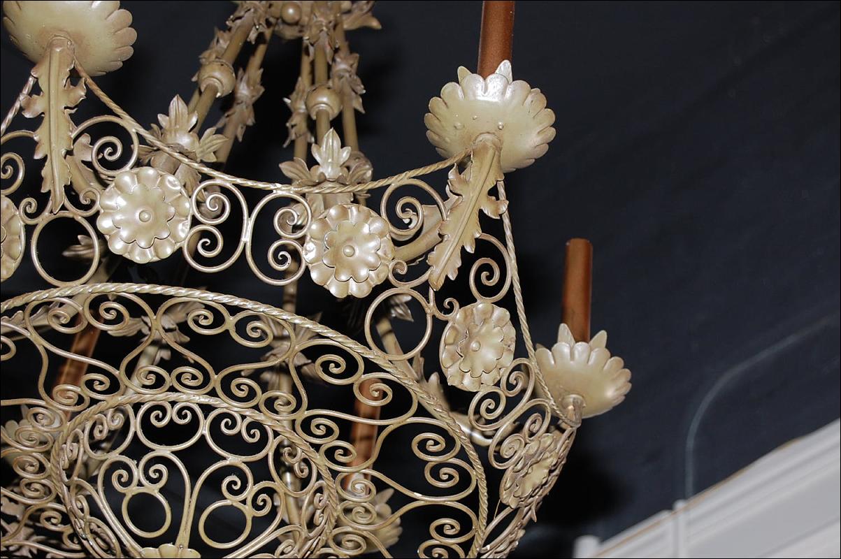 French Style Iron Chandelier