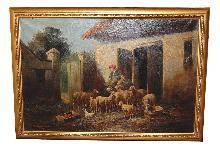 Continental Oil On Canvas