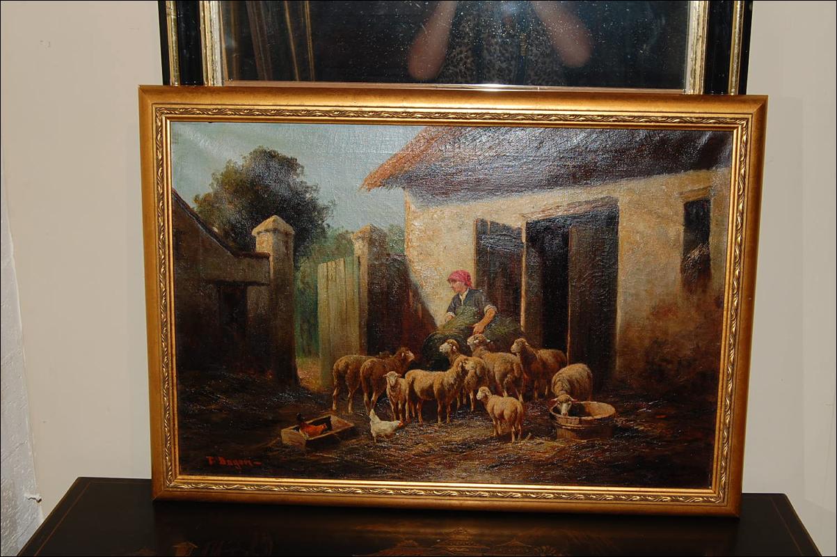 Continental Oil On Canvas